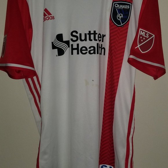 San Jose Earthquakes - Game Worn Jersey - Andres Imperiale